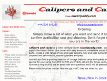 Tablet Screenshot of ducatipaddy.com
